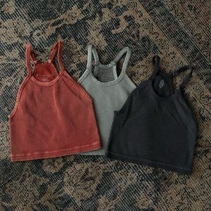 Free people happiness runs crop top bundle
